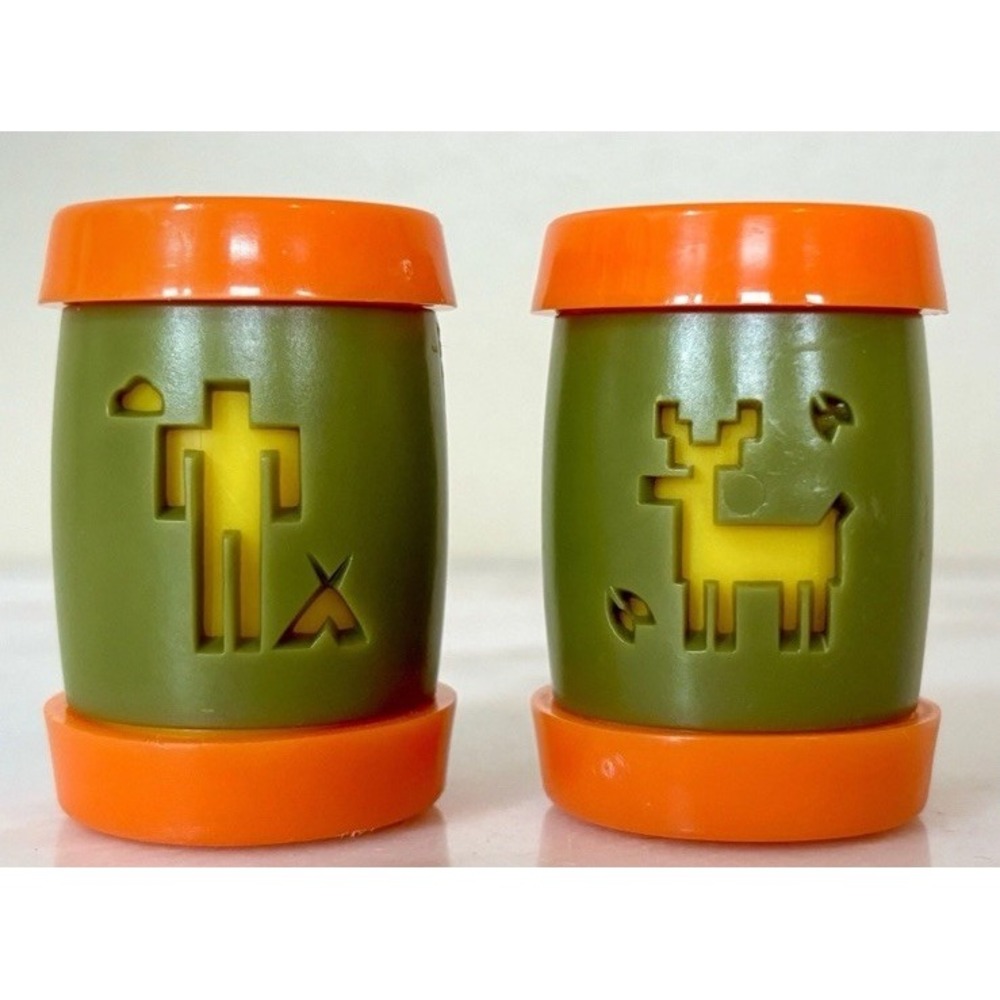 St. Labre Indian School in Montana Vintage 1960's Salt & Pepper Shaker Set
